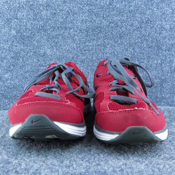 Nike Boys Sneaker Shoes‎ Athletic Red Fabric Lace Up Size Y 7 Medium - Picture 2 of 10